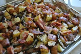 Potato Green Bean Bake Court S House Baked Green Beans Vegetable Side Dishes Vegetable Dishes