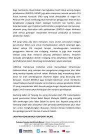 Untuk mendidik remaja tentang of. Kenyataan Suruhanjaya Komunikasi Dan Multimedia Malaysia Facebook