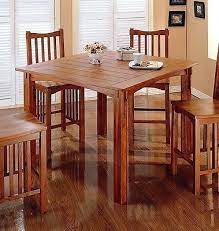 Mission Style Pub Table And 4 Chairs Nice Mission Style Kitchens Dining Table Chairs Mission Furniture