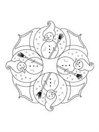 You can then print the pdf. Kids N Fun Com 36 Coloring Pages Of Mandala Christmas