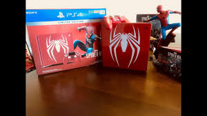 Marvel S Spider Man Limited Edition Red Ps4 Slim 1tb Console Youtube