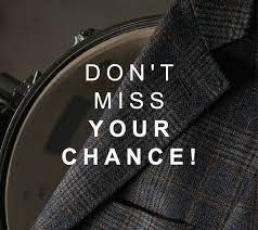 Miss a chance/opportunity meaning, definition, what is miss a chance/opportunity: Canali Don T Miss Your Chance Milled