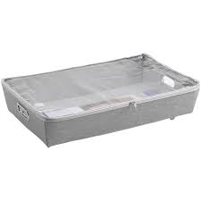 Better Homes Gardens Gray Charleston Rolling Underbed Storage 2 Count Walmart Com In 2021 Rolling Underbed Storage Under Bed Storage Diy Storage