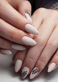 Great Black Leaves Nail Art Design Nail Art Designs Nail Art Manicure