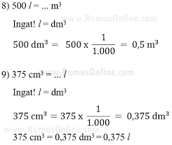 Berapa rapat energi listrik per satuan volumenya? Contoh Soal Satuan Volume Matematika Kelas 6 Sd