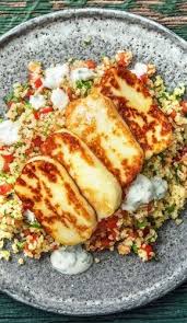 Wurziger Halloumi Mit Tabbouleh Rezept Hellofresh Rezept Orientalische Rezepte Rezepte Gesunde Rezepte