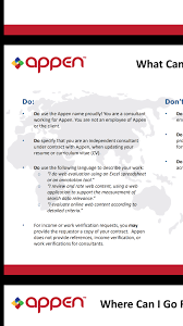 appen on resume? : workonline