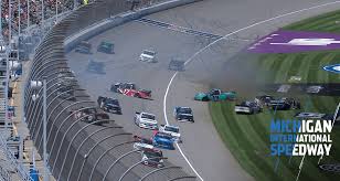 There is no telling what. Tyler Ankrum Sets Off Big One At Michigan On Late Restart Nascar Com
