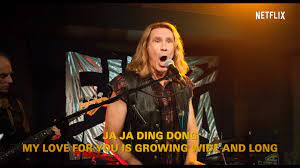 (will ferrell, my marianne aka molly sandén)storyline: Netflix Eurovision The Story Of Fire Saga Jaja Ding Dong Sing A Long Netflix Facebook