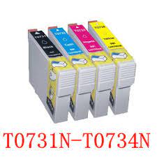 Epson stylus t13x memiliki performa bagus dan durabilitas tingi dalam hal mencetak dokumen. 4pcs Free Shipping T0731n T0734n Compatible Ink Cartridge For Epson Stylus T10 T11 T20 T21 T40w T13 Tx220 T20e Tx213 Printer Cartridge Hp21 Cartridge Papercartridge Case Aliexpress