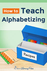 How To Teach Alphabetizing Free Downloadable List Of Rules