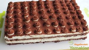Tiramisu Tarifi Kek Ile Resimli Yemek Tarifleri Hayalimdeki Yemekler