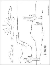 Pin Landform Coloring Sheets Map Cake On Pinterest Map Cake Coloring Pages Coloring Sheets