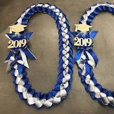 .one aspect of graduation, graduation pictures, by making a diy ribbon lei for your graduate! Braided 7 8 Ribbon Leis For Graduation Pick Your School Etsy In 2021 Graduation Leis Graduation Diy Graduation Money