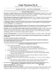 senior research chemist resume december