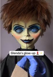 Glenda's Glow-Up in Chucky Series 💄✨