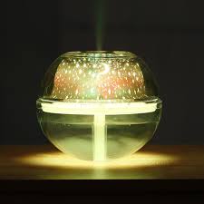 Follure Humidifier Usb Colorful Led Projector Light Humidifier Crystal Projection Lamp Night Lamp Walmart Com Walmart Com