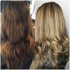 Honey Caramel Blonde Balayage Highlights Fall Hair Inspiration And Trends At Genacelli East Studio S Blonde Balayage Highlights Hair Inspiration Balayage Hair