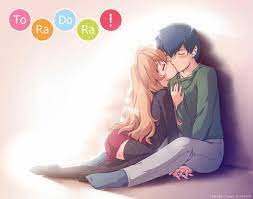 Stealing A Little Kiss From Her Man Toradora Toradora (c) yuyuko takemiya 2006. stealing a little kiss from her man