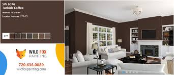 The color brown evokes structure and reliability. Wild Fox Painting On Twitter Turkish Coffee Sw 6076 Is Our Color Of The Week Turkish Coffee Is A Dark Brown Color Which Makes You Crave Coffee Even More Than