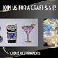 Craft & Sip - Crushed Glass Ornaments - at Wolf ..... event in Brighton, CO