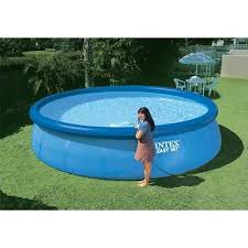 Intex 15 X 36 Easy Set Above Ground Inflatable Swimming Pool 28160eh Easy Set Pools Pool Swimming Pools