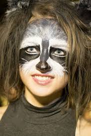 raccoon makeup