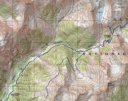 Enchanted Valley Olympic National Park Map Enchanted Valley - Olympic National Park