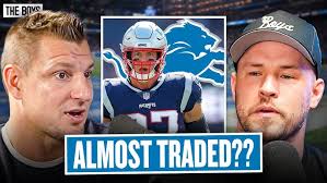 Rob Gronkowski Says He Was ALMOST TRADED To Detroit Lions From New England  Patriots