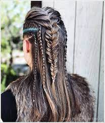 In recent years, this trend has returned, as several men and women have been seen wearing these amazing hairstyles. 15 Cool Traditional Viking Hairstyles Women 6 Viking Hair Lagertha Hair Womens Hairstyles