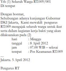 Namun pada kondisi tertentu, bisa saja diharuskan menggunakan surat undangan. Contoh Undangan Gotong Royong Warga