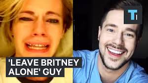 Find and save britney memes | a britney is vivacious, hilarious and self assured. Man Behind Viral Leave Britney Alone Video Youtube