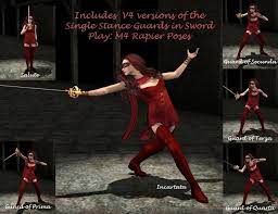 Rapier Thrusts Wards And Disarms Fighting Poses Pose Reference Poser