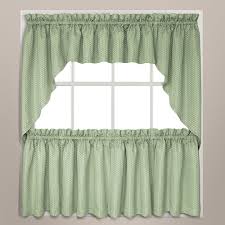 Maybe you would like to learn more about one of these? United Curtain Co Hamden Swag Tier Kitchen Window Curtains