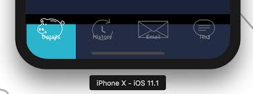 How To Correct Tab Bar Height Issue On Iphone X Stack Overflow