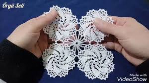 Gercek Carkifelek Dantel Modeli Yapilisi 1 Detayli Anlatim Crochet Basket Pattern Crochet Edging Patterns Crochet Flower Patterns