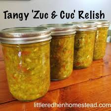 Maybe you would like to learn more about one of these? Tangy Zuc Cuc Zucchini Relish Little Red Hen