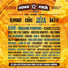 Vergangenes wochenende waren die 80er dran, kommenden samstag sind die 90er dran. Tages Lineup Nova Rock 2018