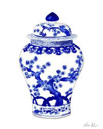 Check out our blue and white ginger jar selection for the very best in unique or custom, handmade pieces from our vases shops. Blue And White Ginger Jar Chinoiserie 10 Art Print By Laura Row