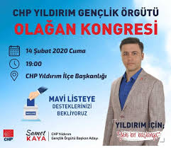 Chp Yildirim Genclik Kollari Nda Secim Heyecani Bursa Com