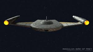 Bird Of Prey Star Trek Romulan Bird Of Prey Class Romulan Scout Vessel Anno Ca 2266 Star Trek Tos Star Trek Starship