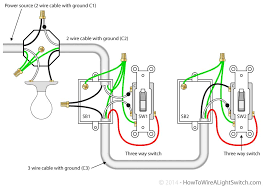 That's where understanding a wiring diagram can help. 3 Way Switch With Power Feed Via The Light How To Wire A Light Switch Light Switch Wiring Home Electrical Wiring 3 Way Switch Wiring
