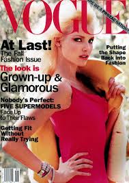They Tried To Put Me On The Cover Of Vogue Cat Nadja Auermann Throughout The Years In Vogue Nadja Auermann Vogue Magazine Covers Magazine Cover