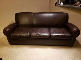 In this review, you can explore some options i pulled from trusted brands like joybird and allform to popular retailers including ikea, west elm and pottery barn. Pottery Barn Manhattan Leather Sofa Color Espresso Ebay