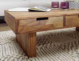 Wohnling Couchtisch 110 Cm Mit 6 Schubladen Wl1 721 Aus Sheesham Massivholz Wohnzimmer Fernsehen Wohn Couchtisch Mit Schublade Kleiner Couchtisch Couchtisch