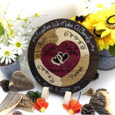 Unity Candle Alternative Unique Unity Ceremony Ideas Symbolic Unity Puzzle In A Tray Personalized Blended Family Wedding Gift For The Couple Unity Candle Alternatives Unity Candle Unity Ceremony