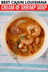 In a large saucepan of 1 1 /2 cups water, cook rice according to package instructions; Cajun Louisiana Cream Of Shrimp Soup Recipe Dobbernationloves