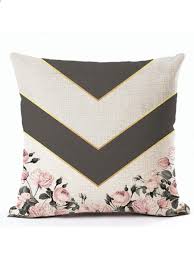 Renkli Geometrik Serisi Baskili Kanepe Minder Kapak Ev Dekor Ev Esyalari Atmak Yastik Kilifi Keten Kare Yastik Cojine Toptan Throw Pillows Pillows Bed