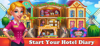 Build and expand your own hotel, . Hotel Diary Grand Doorman Story Craze Fever Game Apk Premium Pro Full