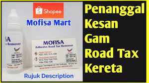 5,025 likes · 65 talking about this · 143 were here. Cara Tanggalkan Gam Roadtax Di Cermin Kereta Mofisa Adhesive Road Tax Remover Penanggal Kesan Gam Youtube